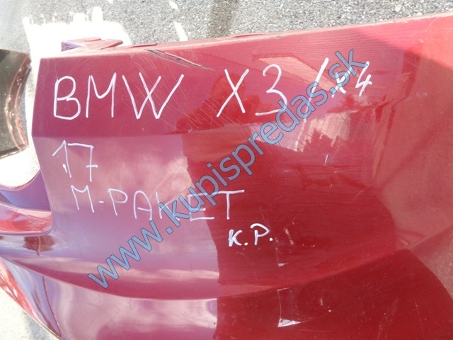 zadný nárazník na bmw G02, X4 m-paket, mpaket, 